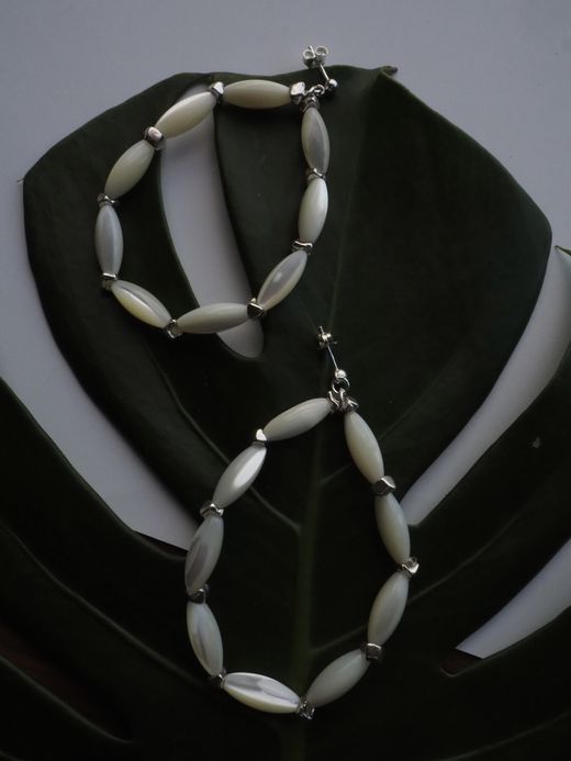 ing MOTHER PEARL SILVER / Silver