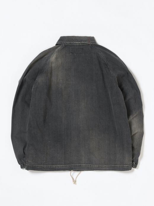 ANACHRONORM DENIM COACH JACKET / Black