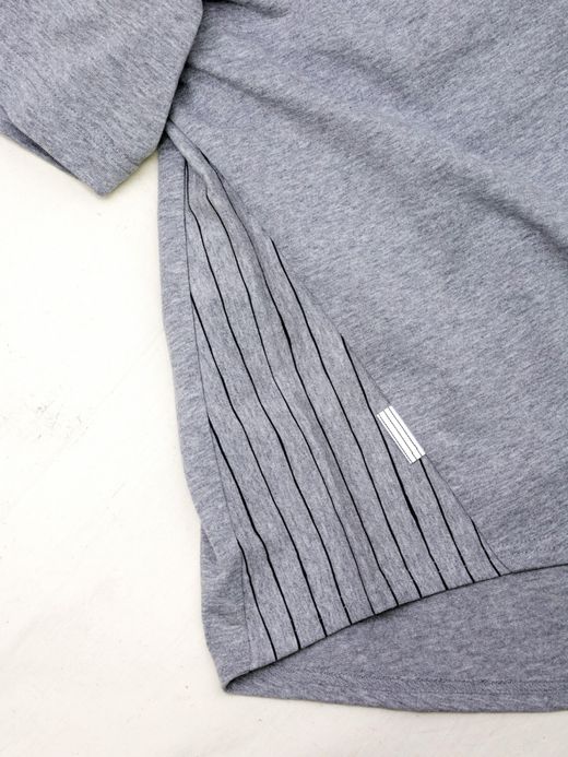 S.F.C SUPER BIG SIDE STRIPES TEE / Grey