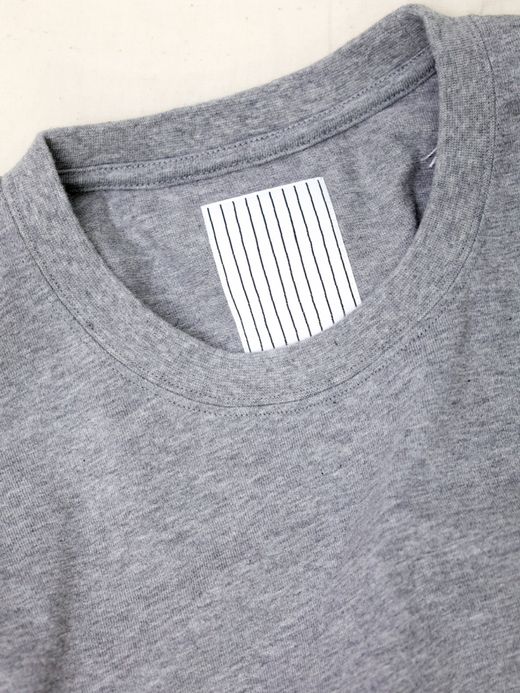 S.F.C SUPER BIG SIDE STRIPES TEE / Grey