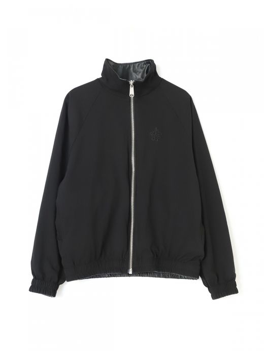 AMBERGLEAM FABRIC REVERSIBLE BLOUSON / Black