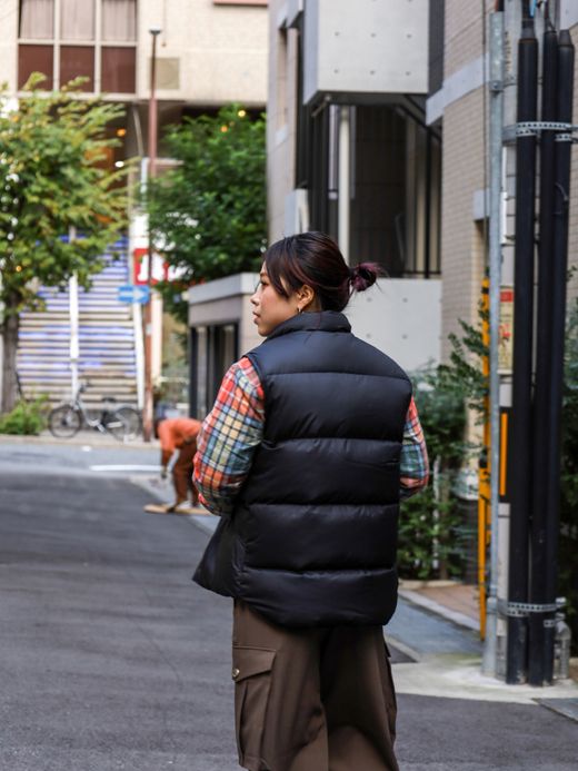 L.L.Bean ADULT'S' BEAN'S TRAIL MODEL DOWN VEST '82 / Midnight Black