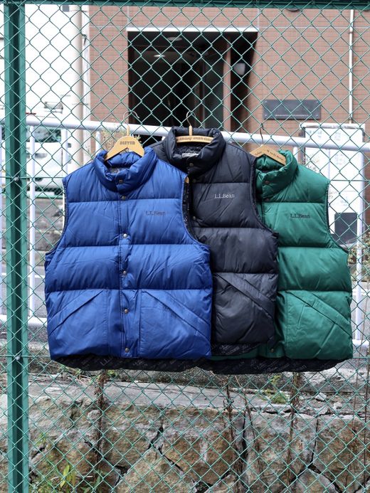 L.L.Bean ADULT'S' BEAN'S TRAIL MODEL DOWN VEST '82 / Midnight Black