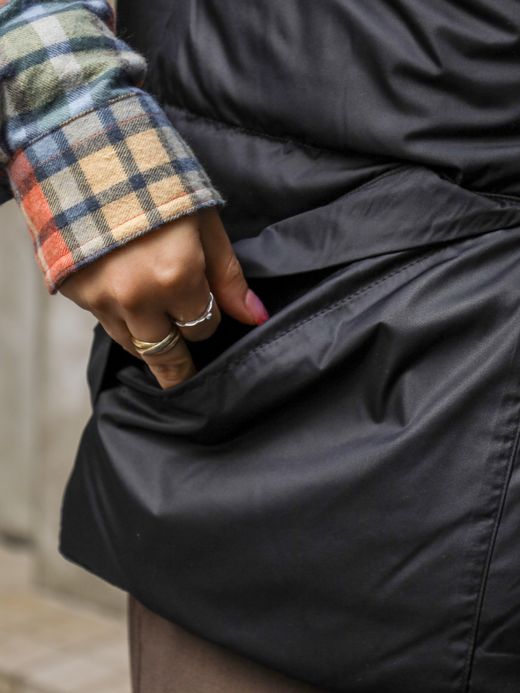 L.L.Bean ADULT'S' BEAN'S TRAIL MODEL DOWN VEST '82 / Midnight Black