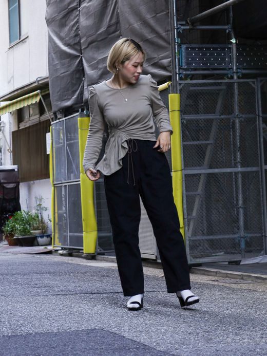 VOO EZ SLACKS / Black