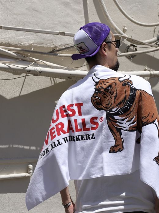 THE UNION ALL WORKERZ TOWEL / White