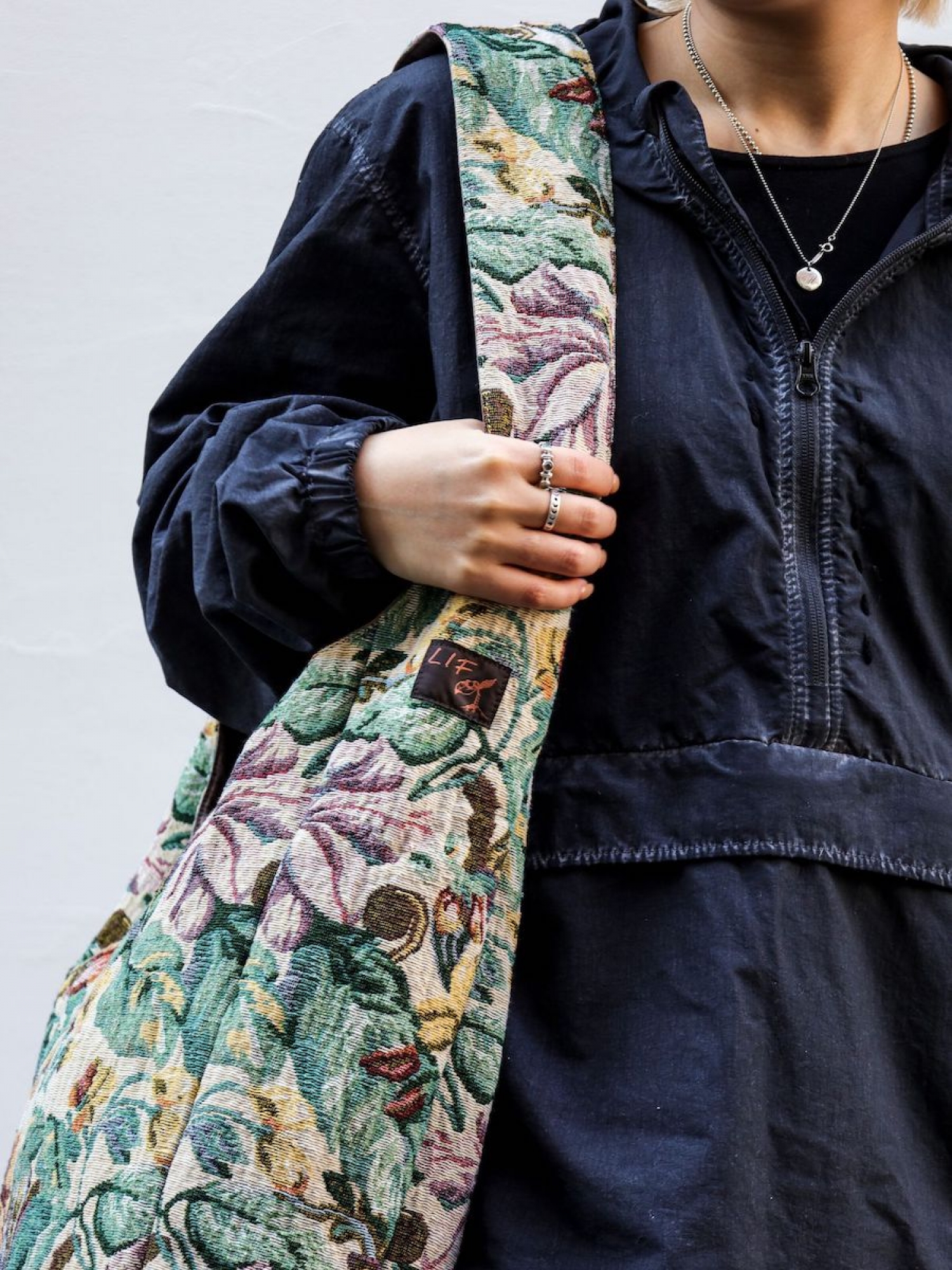 VOOヴォー/ GOBELIN EGO BAG /ゴブラン エコ バック VOO GOBELIN EGOBAG / Green | FLATBUSH（フラットブッシュ