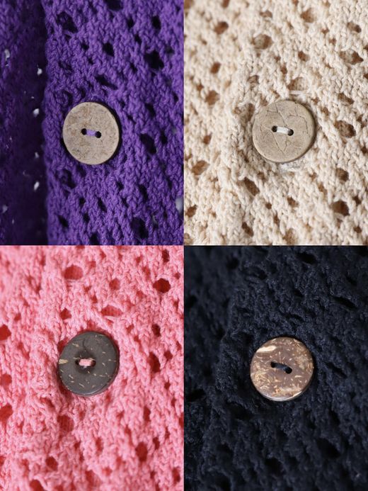 AMBERGLEAM FRINGE COTTON KNIT SHIRTS / 4colors