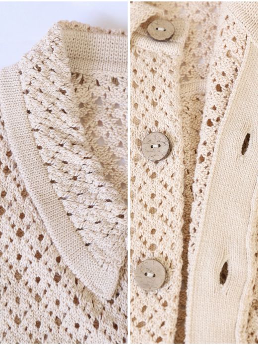 AMBERGLEAM FRINGE COTTON KNIT SHIRTS / 4colors