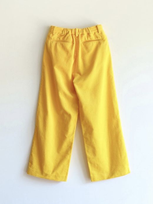 AMBERGLEAM CORDUROY TUCK PANTS / 4colors