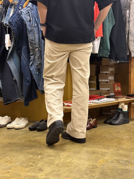 AMBERGLEAM CORDUROY TUCK PANTS / 4colors