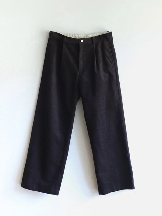 AMBERGLEAM CORDUROY TUCK PANTS / 4colors