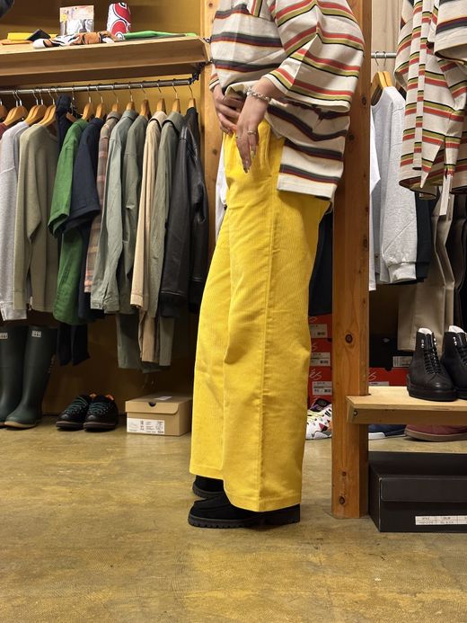 AMBERGLEAM CORDUROY TUCK PANTS / 4colors