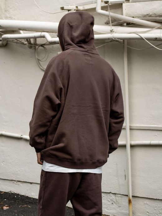 S.F.C RAGLAN HOODIE / Brown
