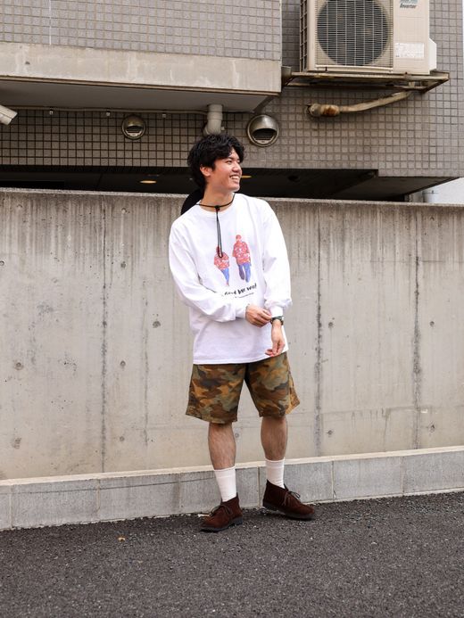 JHANKSON GOOD BYE LONG TEE / White