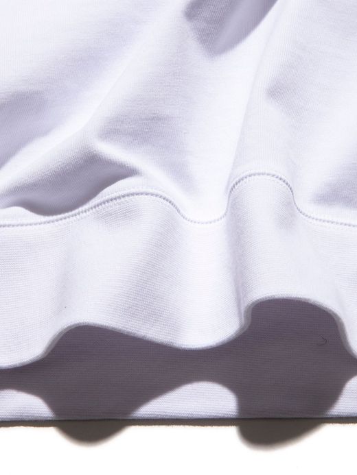 ROARK REVIVAL "LOGO" 9.3oz H/W L/S POCKET TEE / White