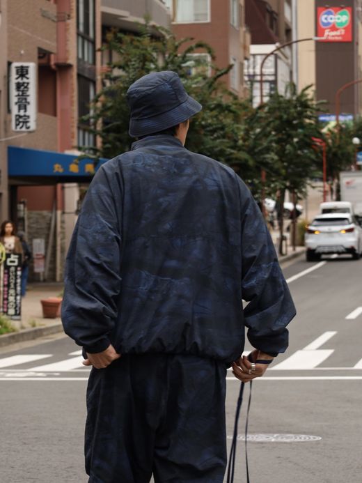S.F.C WINDBREAKER JACKET (REAL TREE CAMO) / Navy tree camo