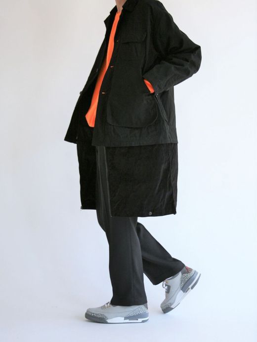 ANACHRONORM AN125 / PARAFFIN HUTING JACKET / Black