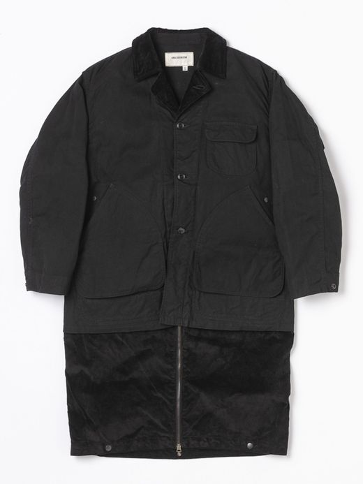ANACHRONORM AN125 / PARAFFIN HUTING JACKET / Black