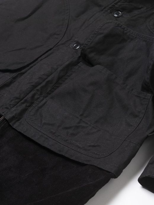 ANACHRONORM AN125 / PARAFFIN HUTING JACKET / Black