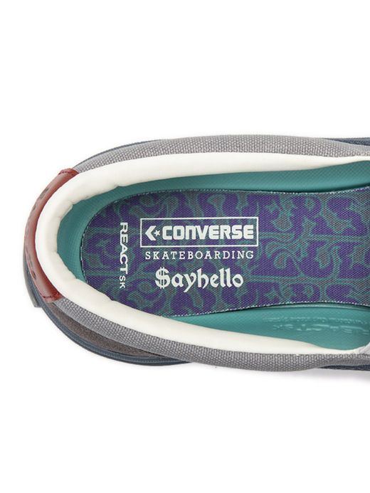 CONVERSE SKATEBOARDING CS SLIP-ON SK SAYHELLO+ / Blue/green/gray