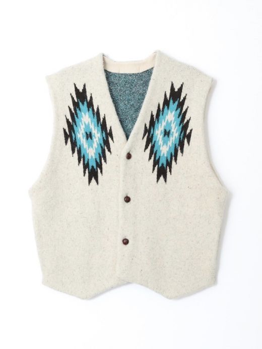 AMBERGLEAM CHIMAYO KNIT VEST / 3colors