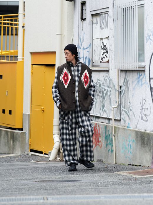 AMBERGLEAM CHIMAYO KNIT VEST / 3colors