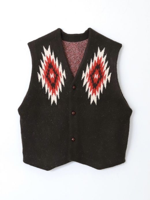 AMBERGLEAM CHIMAYO KNIT VEST / 3colors