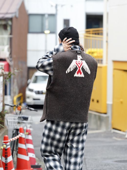 AMBERGLEAM CHIMAYO KNIT VEST / 3colors