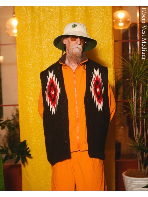 AMBERGLEAM CHIMAYO KNIT VEST / 3colors