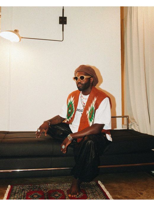 AMBERGLEAM CHIMAYO KNIT VEST / 3colors