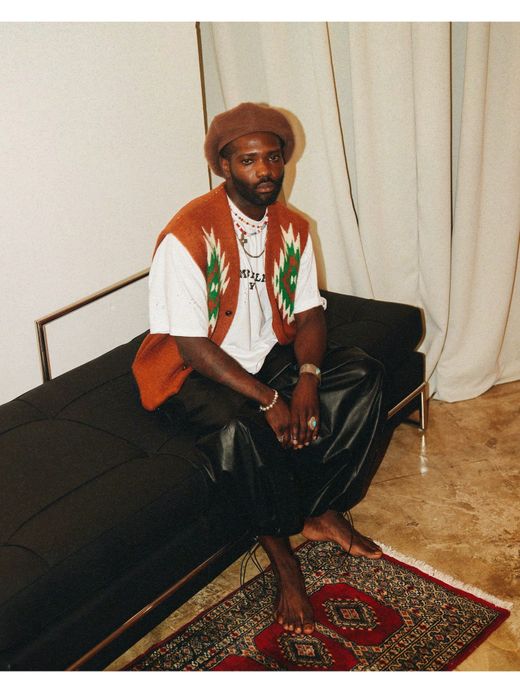 AMBERGLEAM CHIMAYO KNIT VEST / 3colors