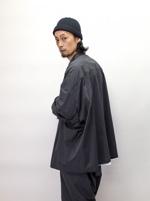 S.F.C NYLON SHIRTS JACKET / D.grey