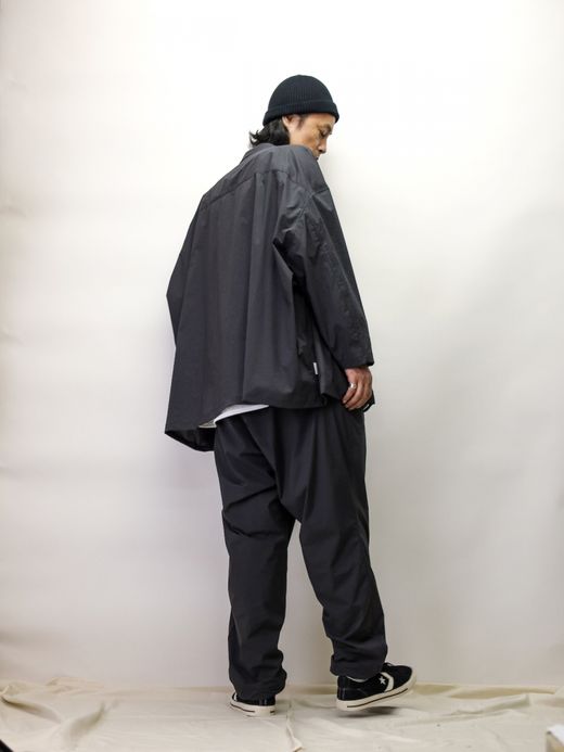 S.F.C NYLON SHIRTS JACKET / D.grey