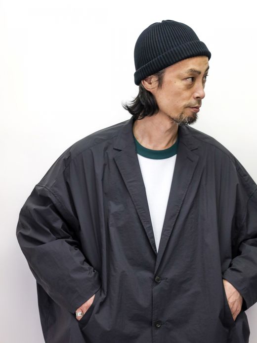 S.F.C NYLON SHIRTS JACKET / D.grey