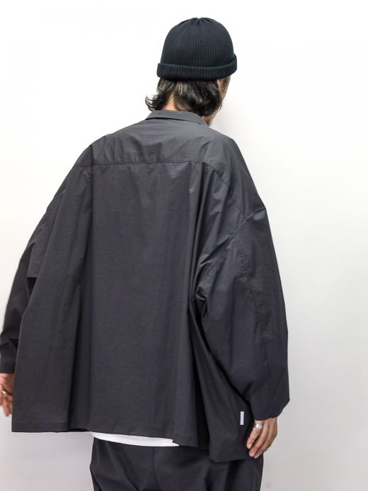 S.F.C NYLON SHIRTS JACKET / D.grey
