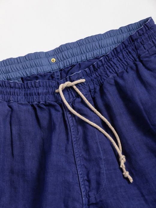ANACHRONORM OVER DYE TAPERED EASY PANTS / Blue