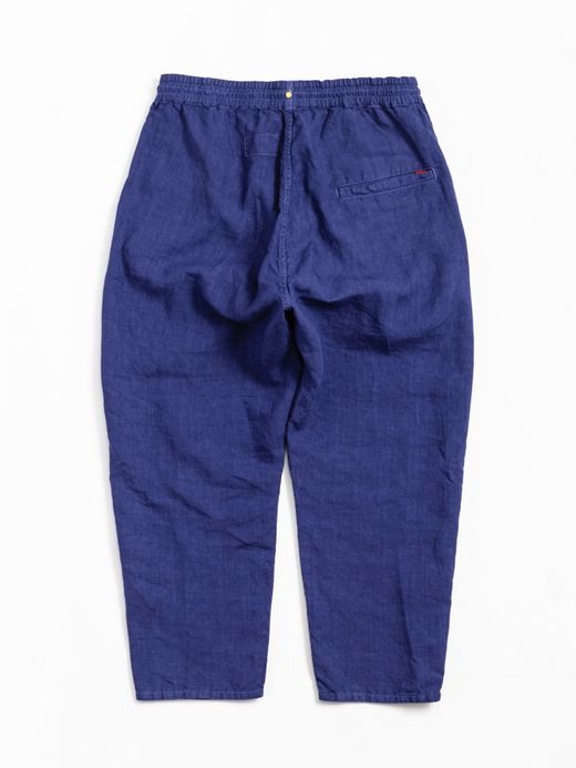 ANACHRONORM OVER DYE TAPERED EASY PANTS / Blue