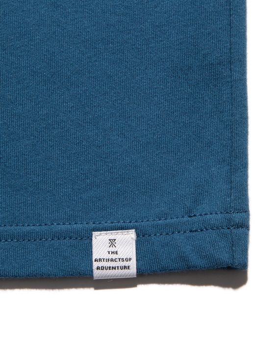 ROARK REVIVAL ”FEAR THE SEA” TEE / Steel blue