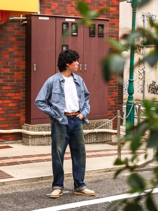 THE UNION DYED TT DENIM / Indigo