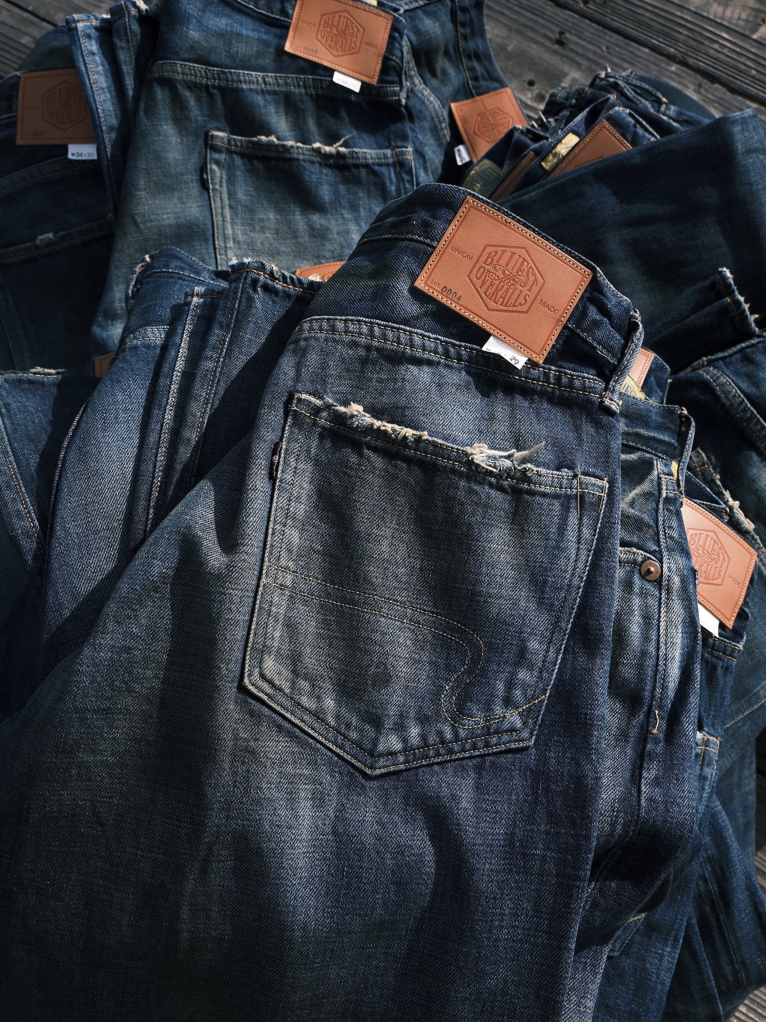 パンツ THE UNION THE BLUEST DYED TT DENIM THE UNION DYED TT DENIM / Indigo | FLATBUSH（フラット