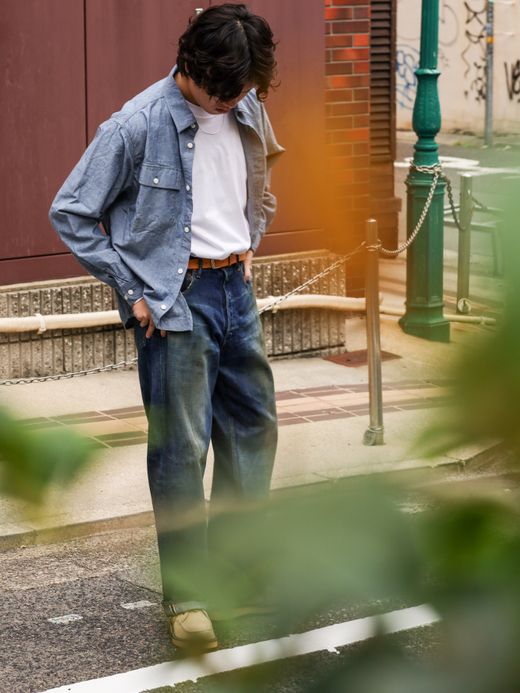 THE UNION DYED TT DENIM / Indigo