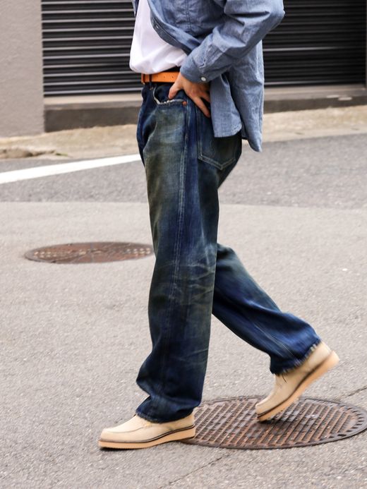 THE UNION DYED TT DENIM / Indigo