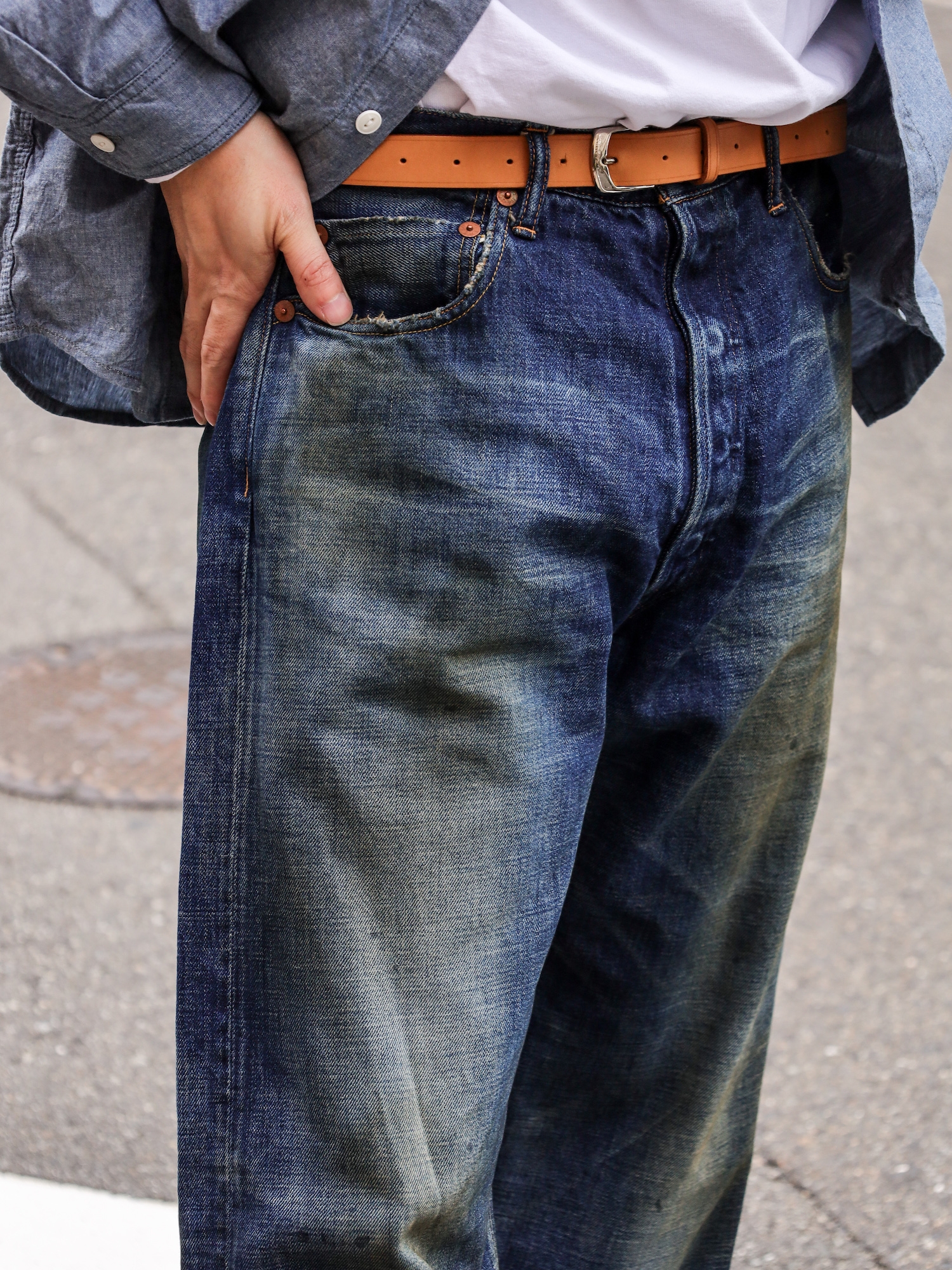 THE UNION DYED TT DENIM / Indigo | FLATBUSH（フラット