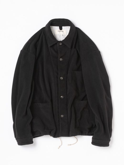 ANACHRONORM FLEECE COVERALL SHIRTS / Black