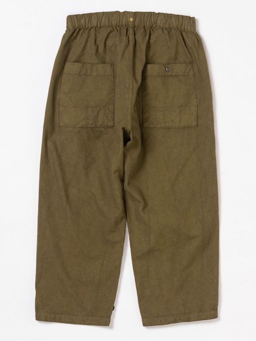 ANACHRONORM MILITARY WIDE EASY PANTS / Olive