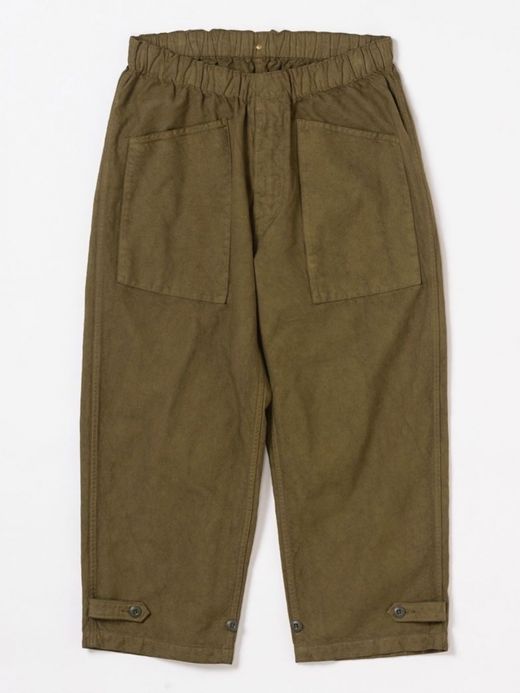 ANACHRONORM MILITARY WIDE EASY PANTS / Olive