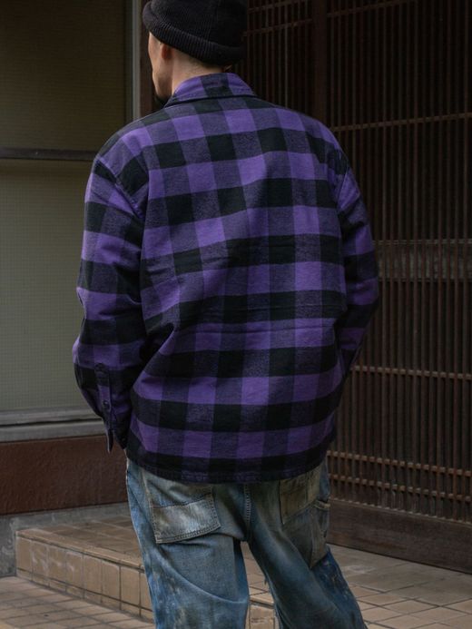 ANACHRONORM RESIZE CPO JACKET / Purple(limited)