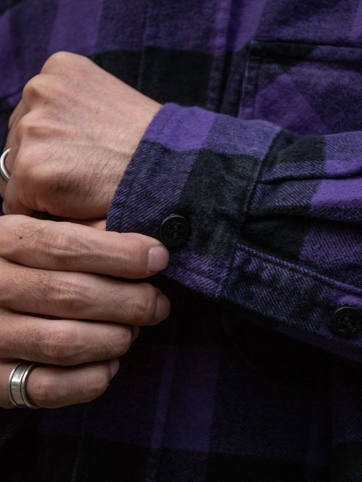 ANACHRONORM RESIZE CPO JACKET / Purple(limited)