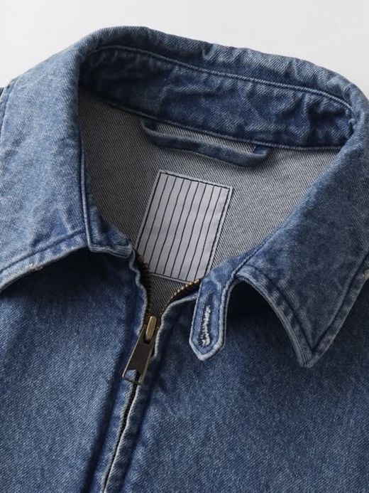 S.F.C WASHED DENIM JACKET / Washed blue